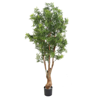 Plante artificielle Aralia Ming Nitida UV - intérieur extérieur - H.170cm vert