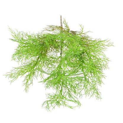 Plante artificielle Asparagus fin en piquet - intérieur extérieur - H.62cm vert