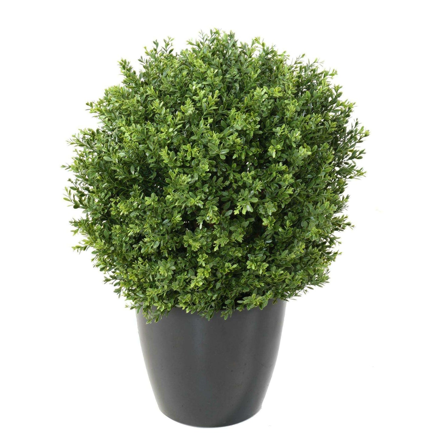 Plante artificielle Buis boule RED DAY UV - topiaire pour extérieur - H.65cm vert