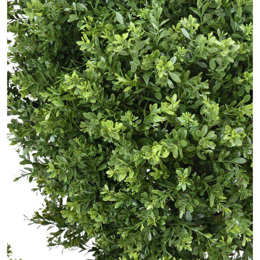 Plante artificielle Buis boule RED DAY UV - topiaire pour extérieur - H.82cm vert