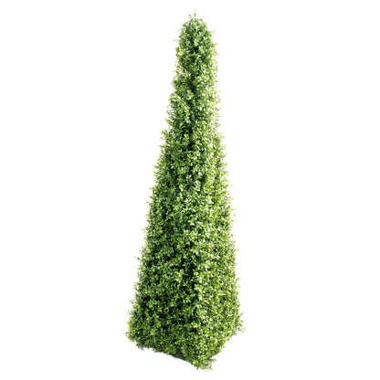 Plante artificielle Buis Topiaire pyramide NEW - intérieur extérieur - H.160cm vert