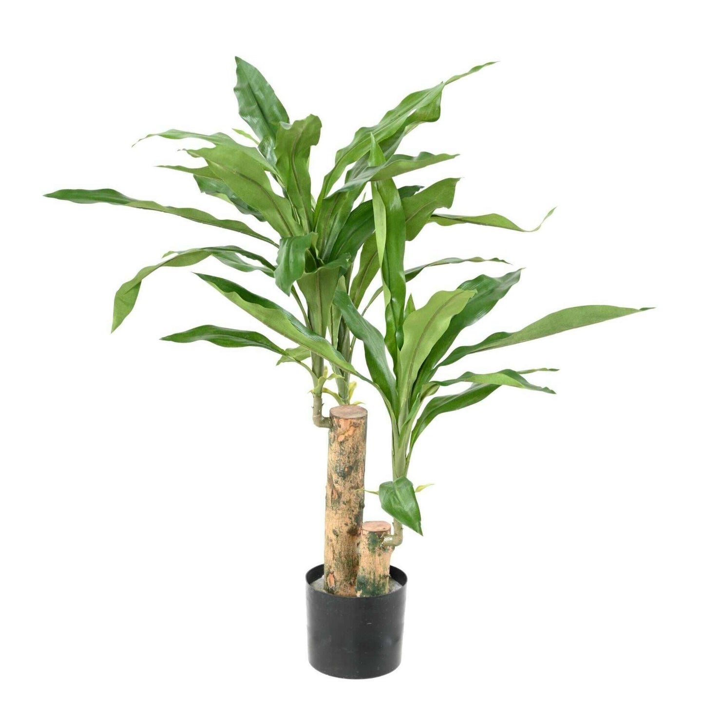 Plante artificielle Dracaena Fragrans Stud - déco d'intérieur - H.60cm vert