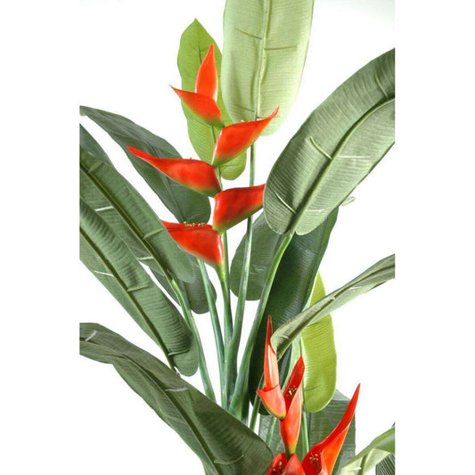 Plante artificielle exotique Héliconia - décoration d'intérieur - H.180cm