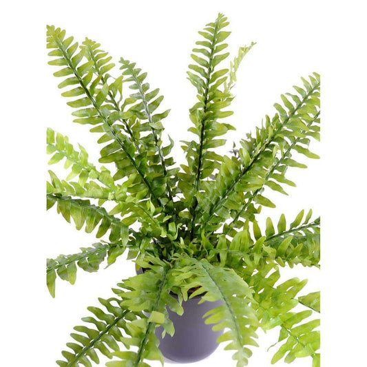 Plante artificielle Fougère Boston en piquet - intérieur - H.48cm Ø.65cm