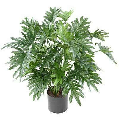 Plante artificielle Philodendron Selloum - plante d'intérieur - H.75cm vert