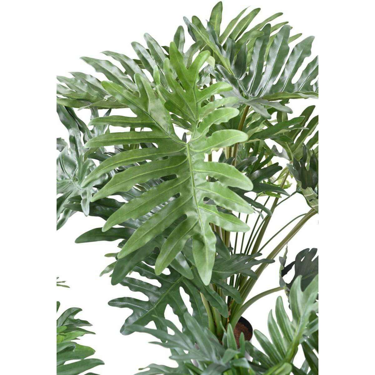 Plante artificielle Philodendron Selloum - plante d'intérieur - H.90cm vert