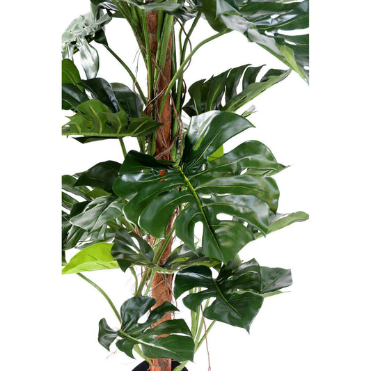 Plante verte artificielle Philodendron tuteur coco - plante d'intérieur - H.160cm