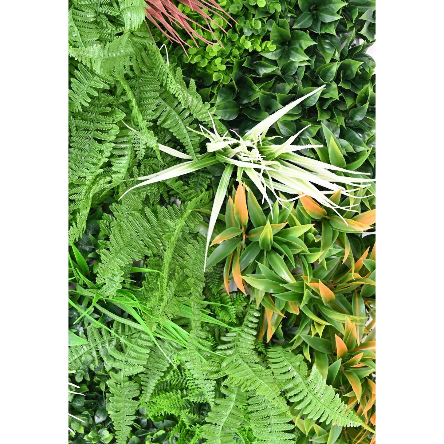 Plaque végétale artificielle i plantes UV résistant - décoration murale - 100x100cm