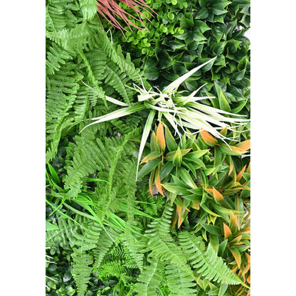 Plaque végétale artificielle i plantes UV résistant - décoration murale - 100x100cm