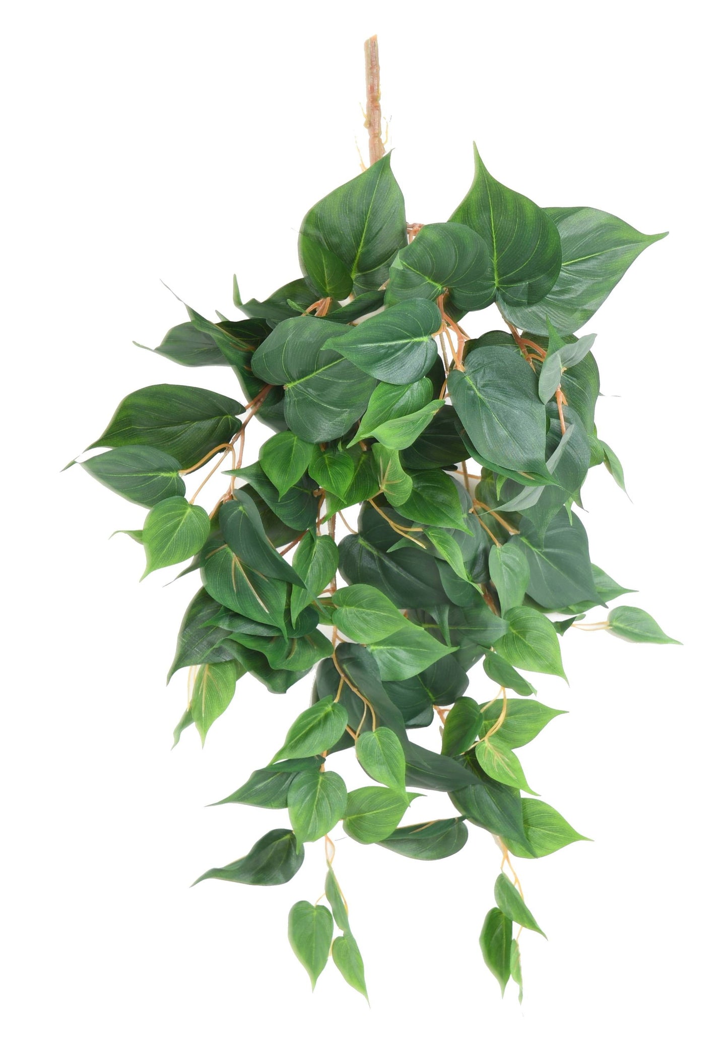 Feuillage artificiel chute de Pothos en piquet - décoration intérieur - H.65cm vert - K4