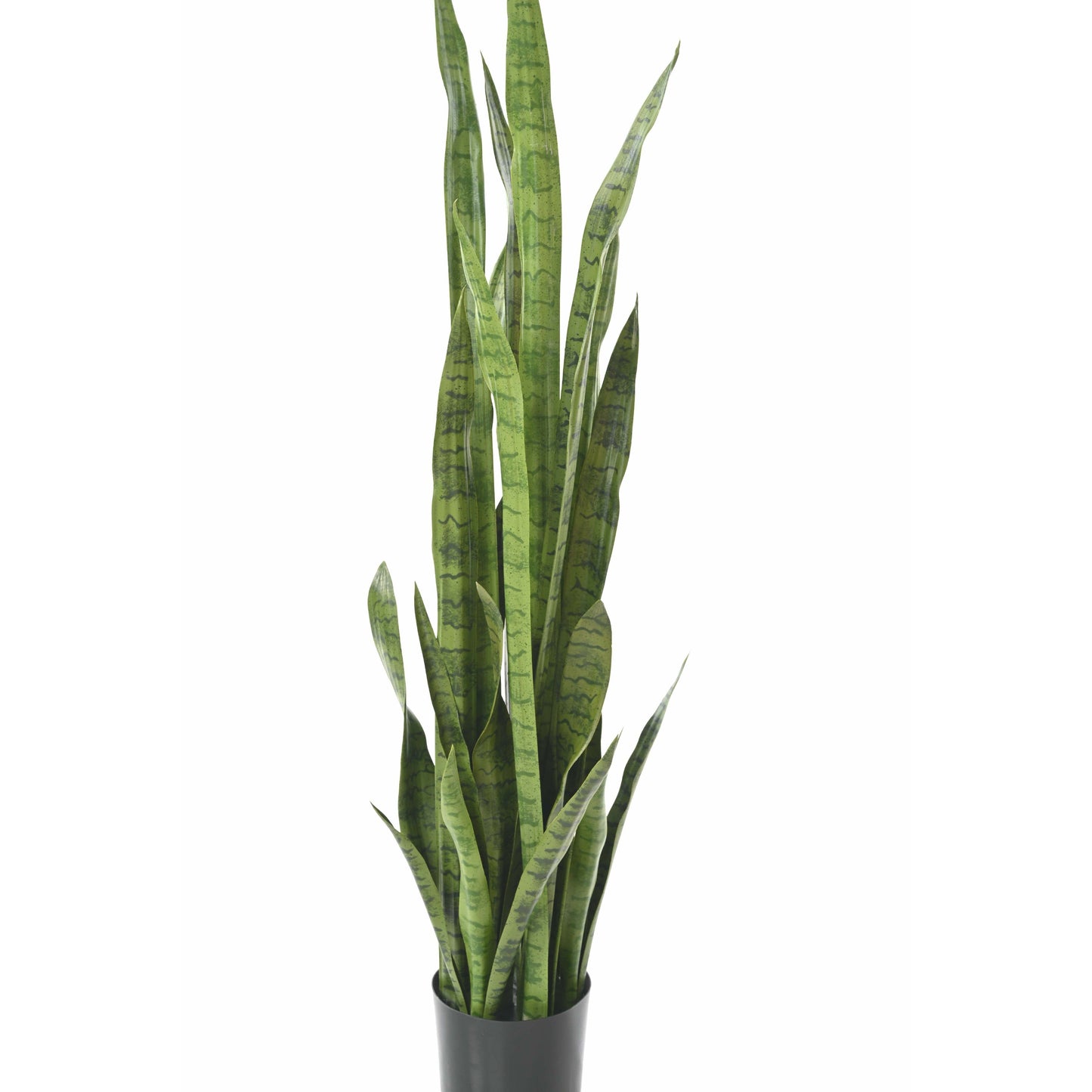 Plante artificielle Sansevieria - 26 feuilles - décoration d'intérieur - H.155cm vert